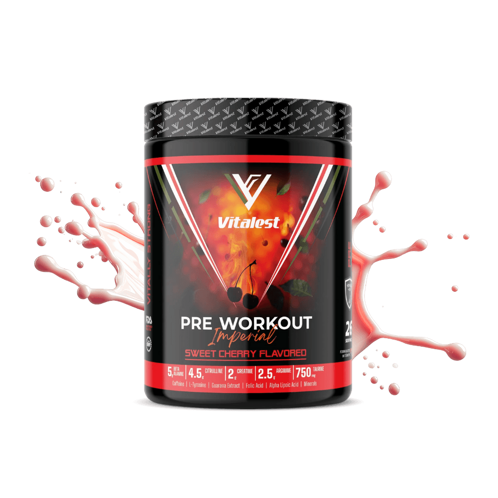 Vitalest Pre-Workout 468G. 26 Servis